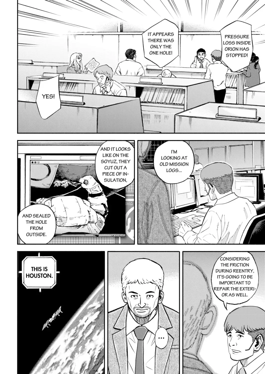 Space Brothers Chapter 5.1 page 35 - 
