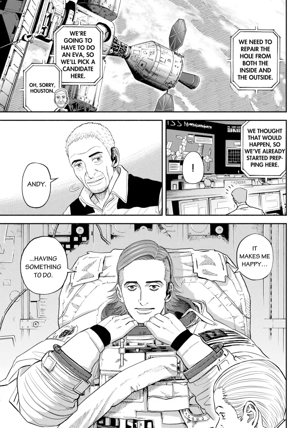 Space Brothers Chapter 5.1 page 37 - 