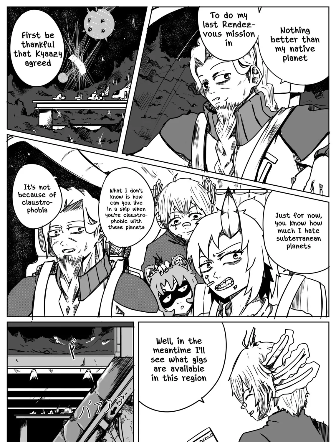 Space Juggernaut Chapter 1 page 13 - 