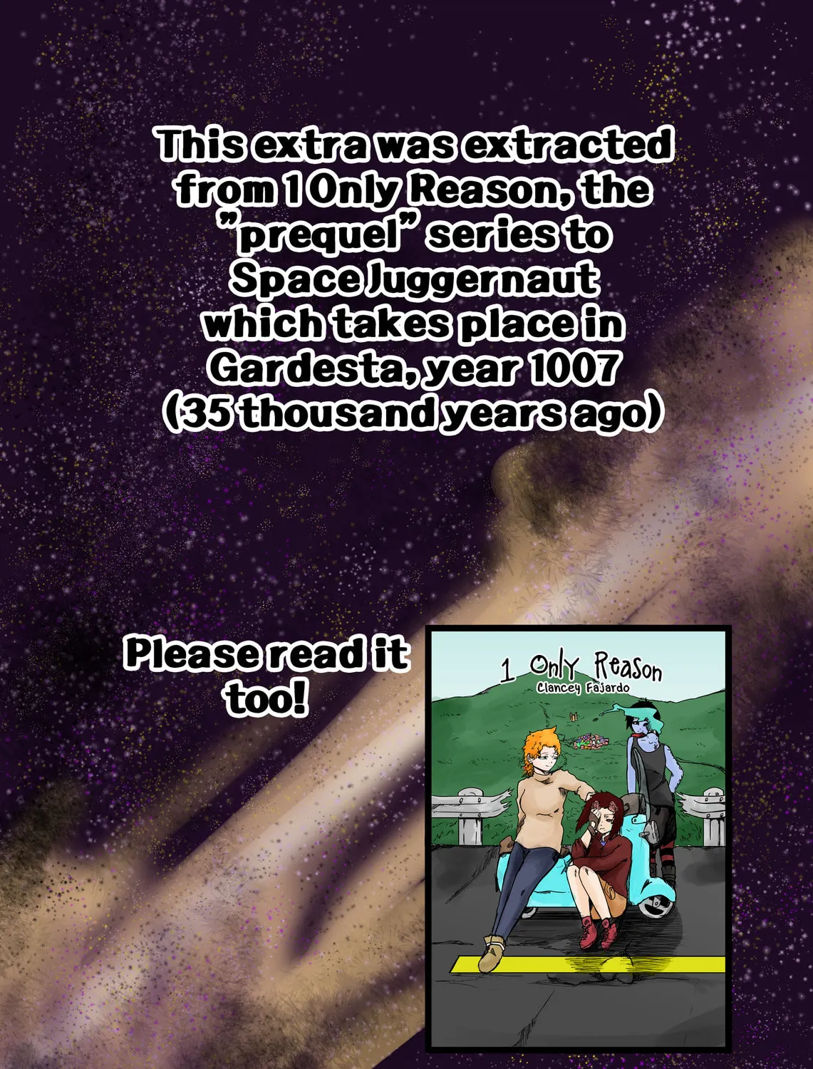 Space Juggernaut Chapter 66.5 page 1 - 