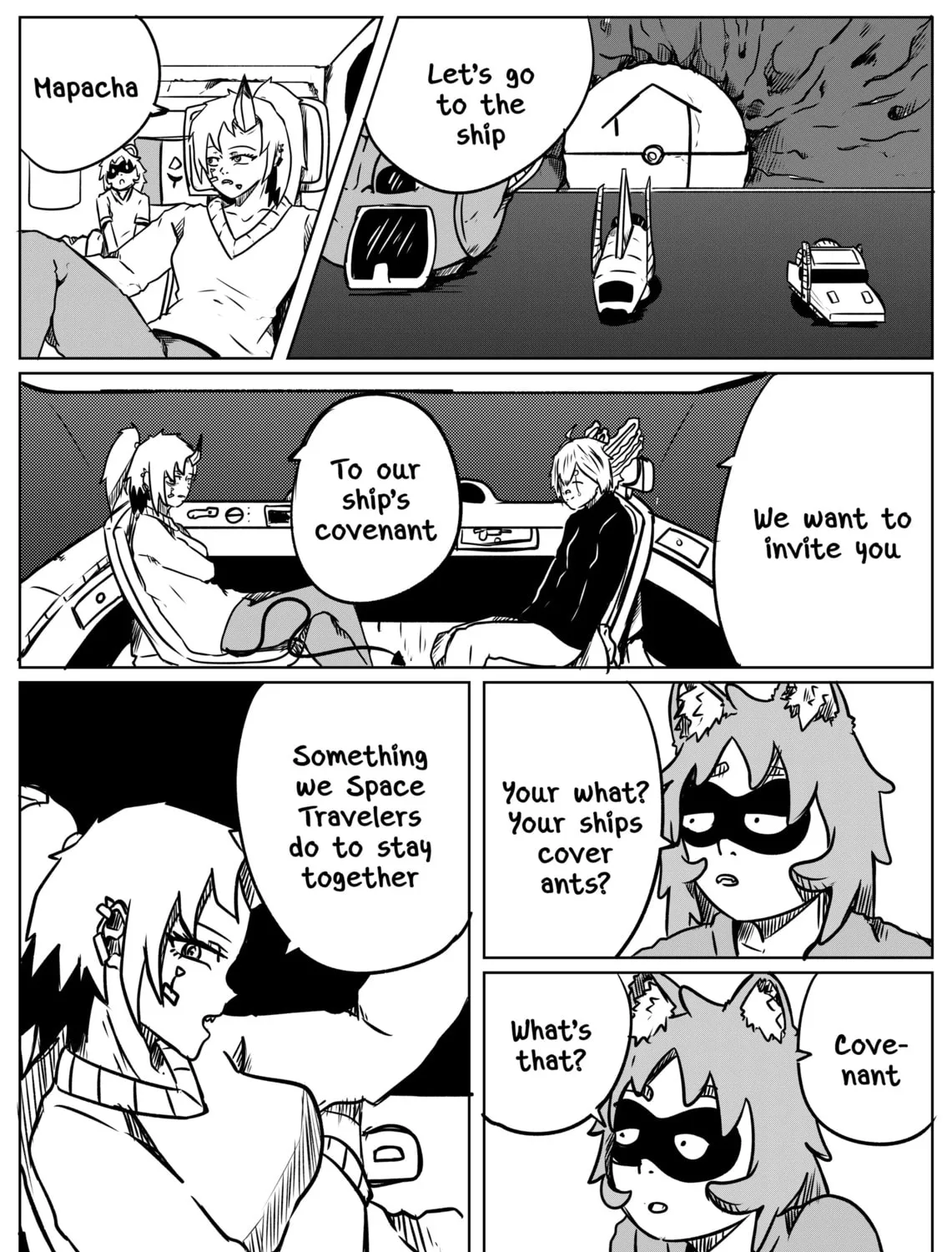 Space Juggernaut Chapter 7 page 3 - 