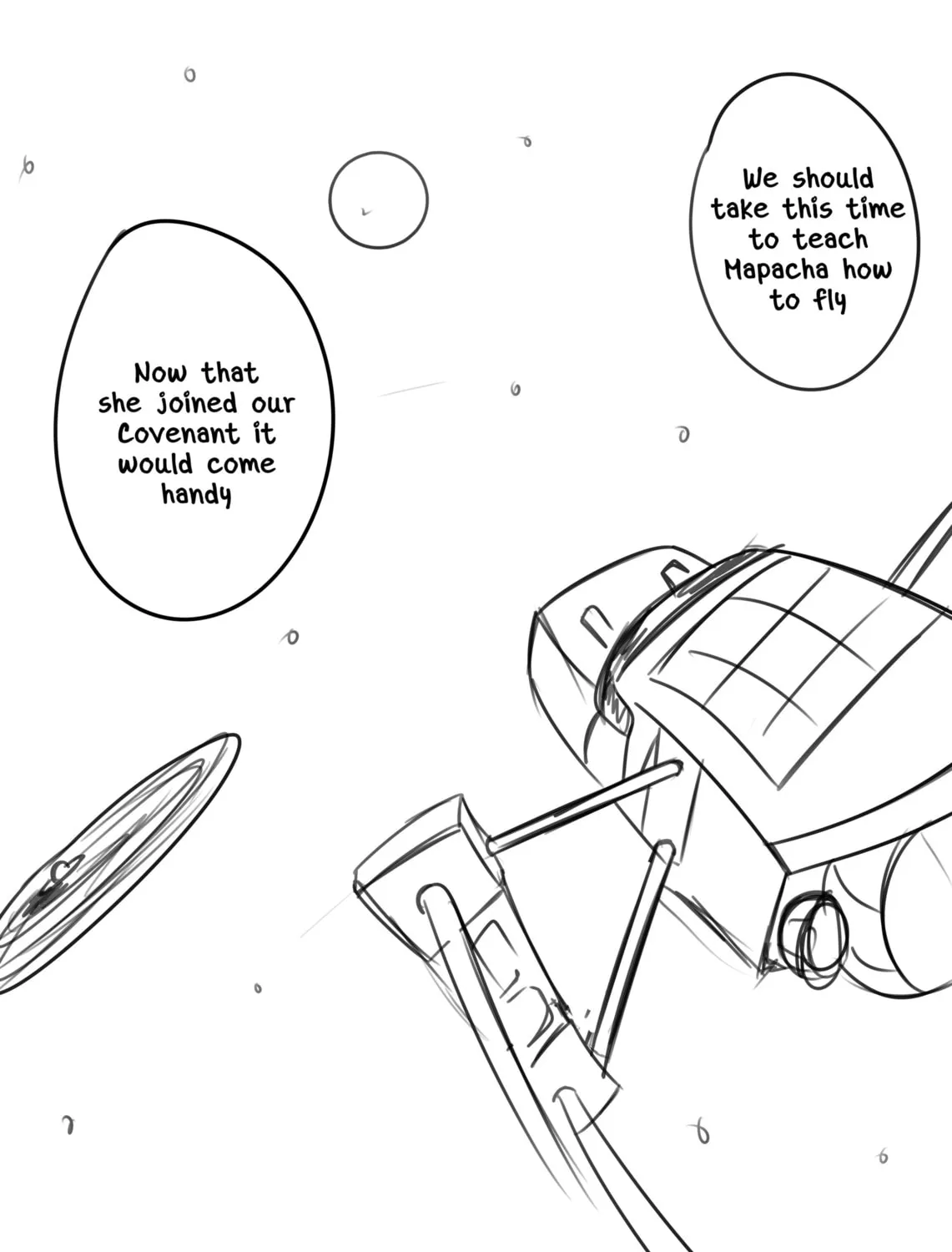 Space Juggernaut Chapter 8.5 page 1 - 
