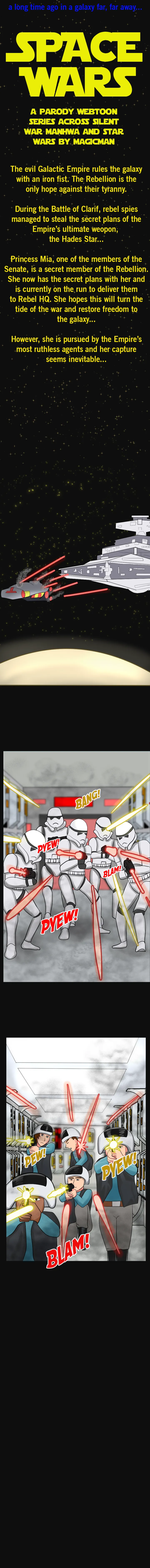 Space Wars (MagicmanScans) Chapter 1 page 1 - 