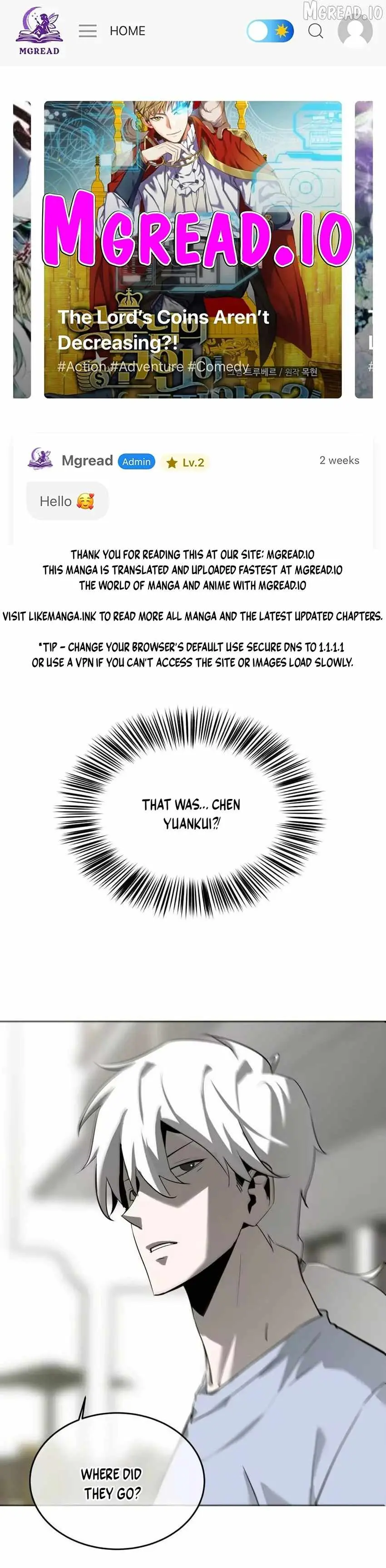 Spectres Chapter 37 page 1 - 