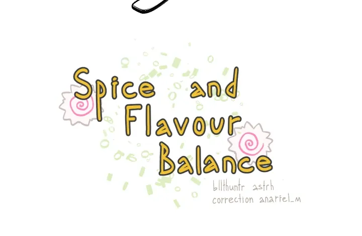 Spice and flavour balance Chapter 1 page 15 - 
