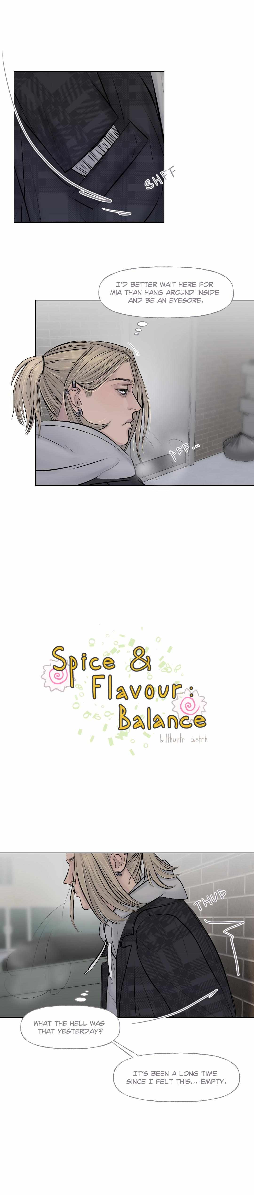 Spice and flavour balance Chapter 16 page 1 - 