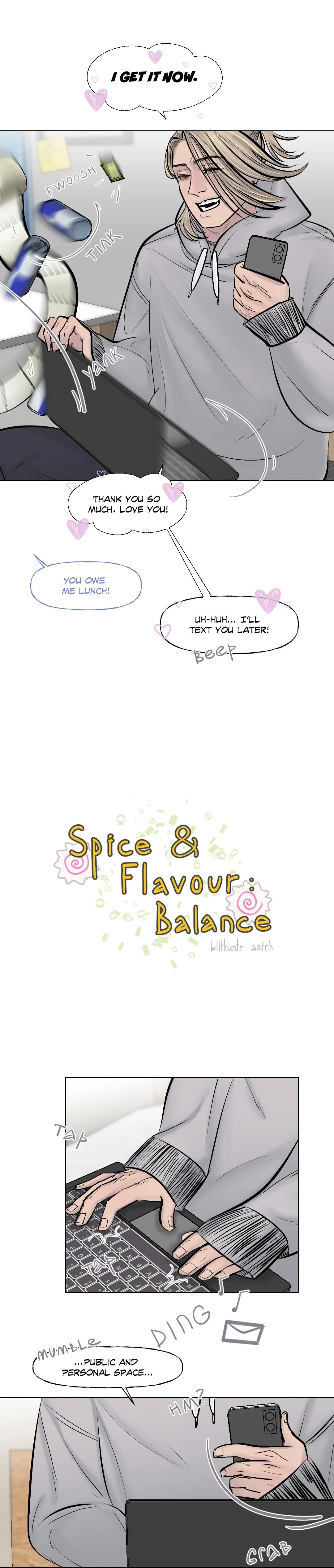 Spice and flavour balance Chapter 19 page 5 - 