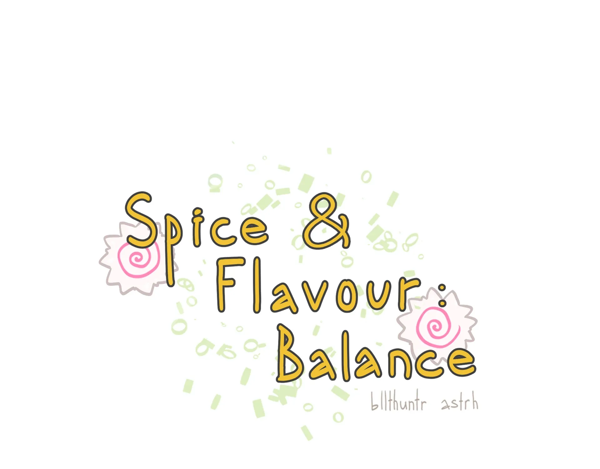 Spice and flavour balance Chapter 6 page 22 - 
