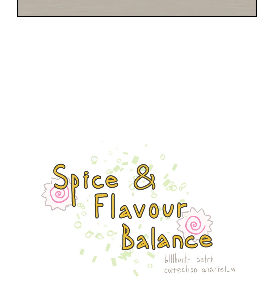 Spice & Flavour: Balance (Colored) Chapter 3 page 6 - 