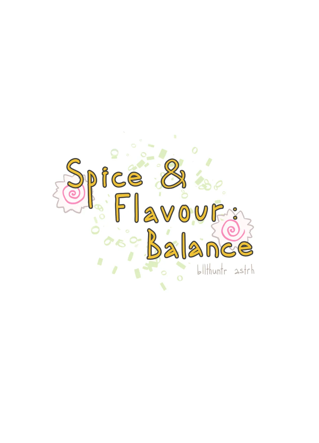 Spice & Flavour: Balance (Colored) Chapter 9 page 3 - 