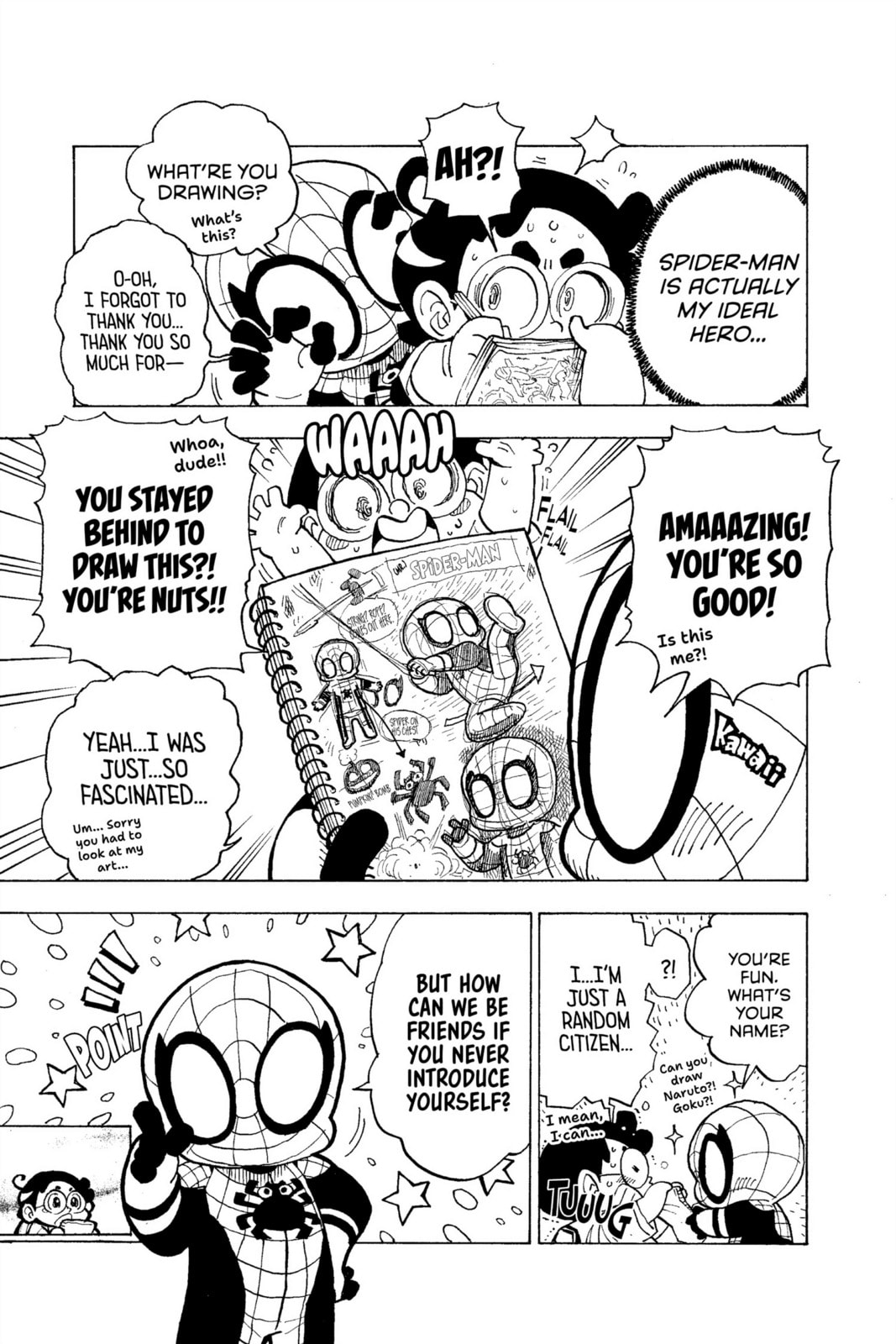 Spider-Man: Kizuna Chapter 1 page 7 - 