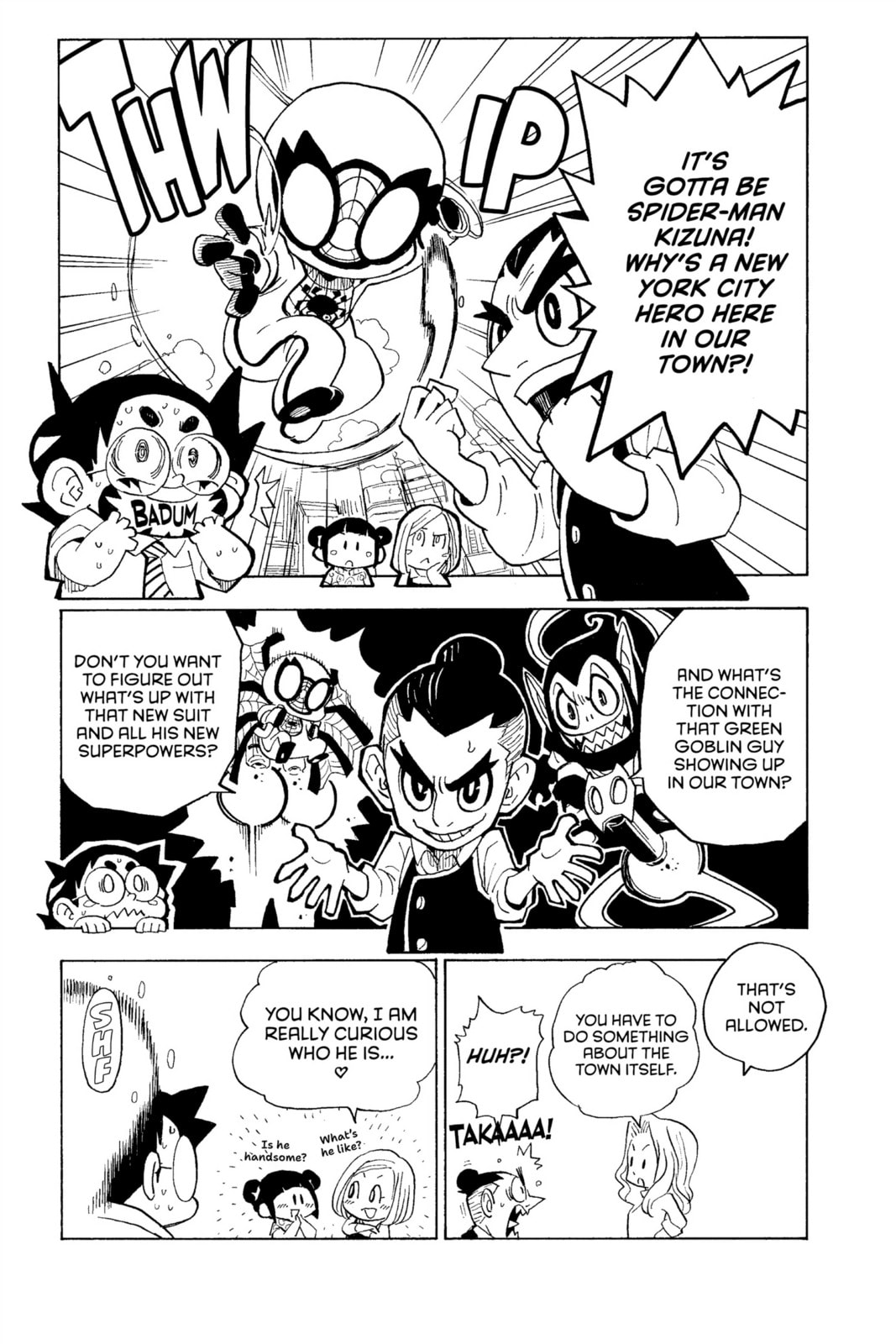 Spider-Man: Kizuna Chapter 3 page 1 - 