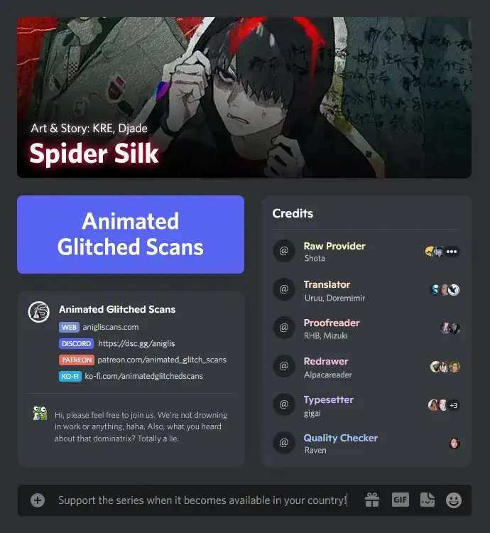 Spider Web Chapter 4 page 1 - 