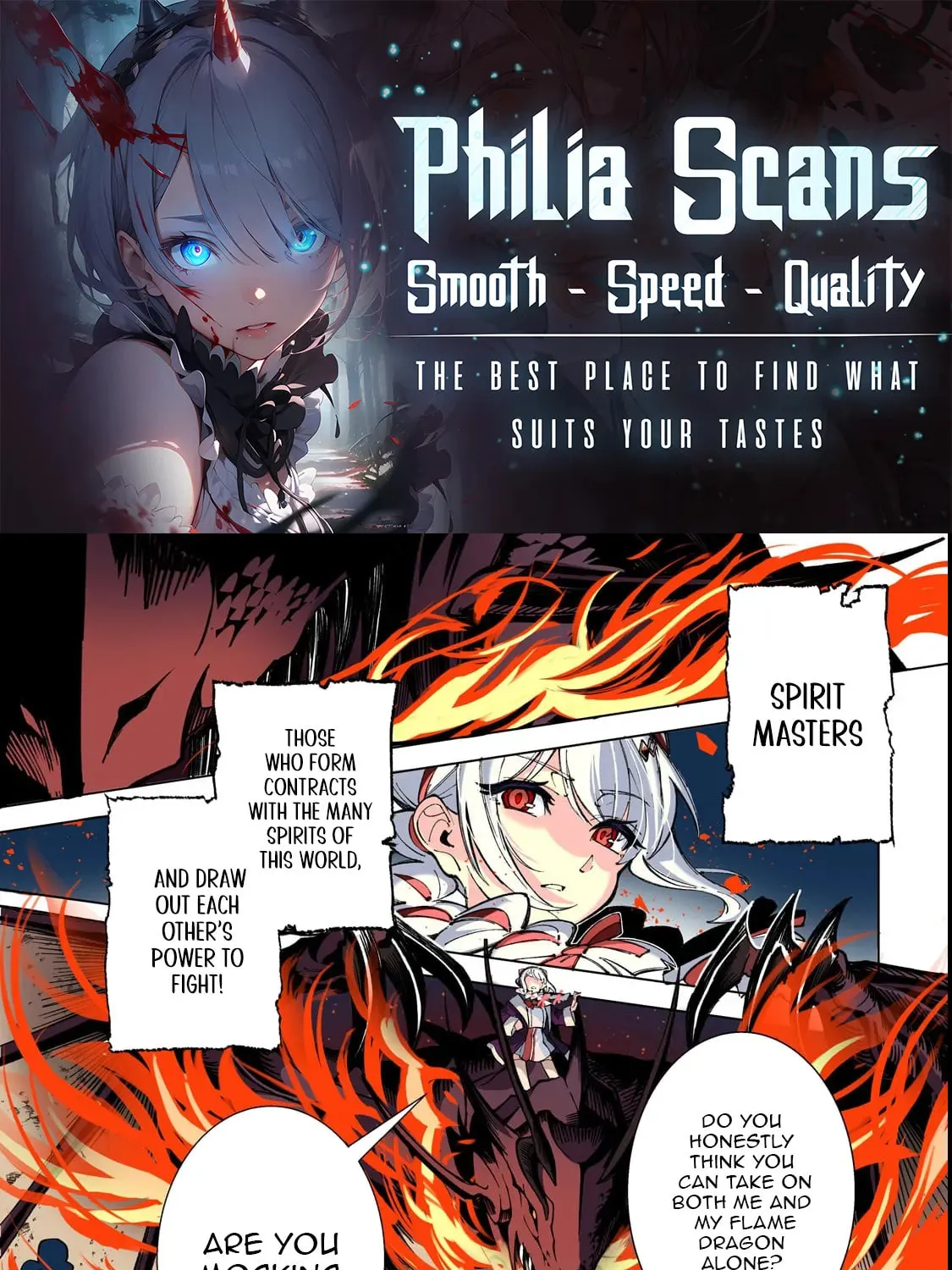 Spirit Master Who Is Thought to Be Hiding His True Ability Is Actually Always Fighting Very Seriously Chapter 1 page 1 - 