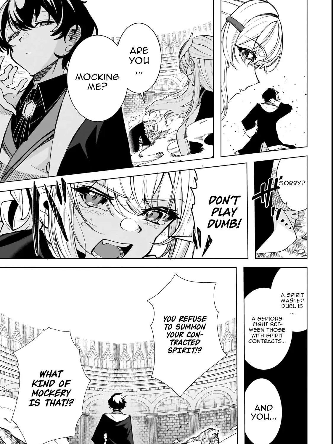 Spirit Master Who Is Thought to Be Hiding His True Ability Is Actually Always Fighting Very Seriously Chapter 1 page 31 - 