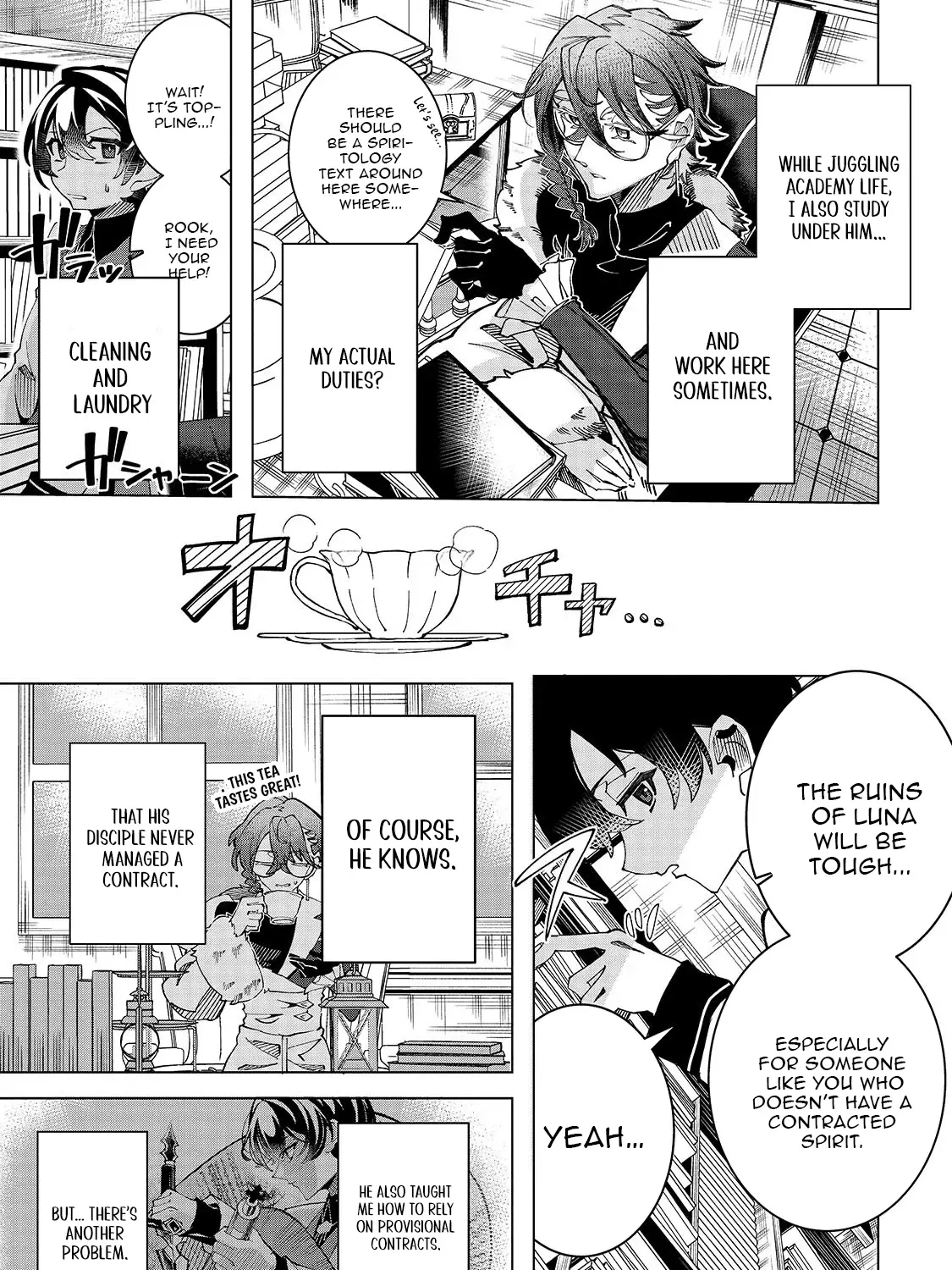 Spirit Master Who Is Thought to Be Hiding His True Ability Is Actually Always Fighting Very Seriously Chapter 3.1 page 22 - 