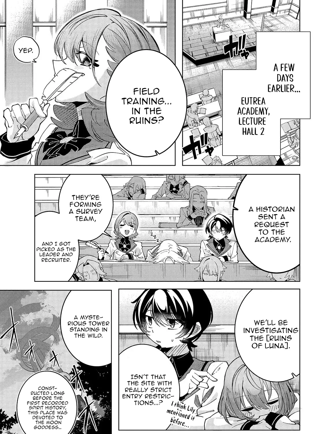 Spirit Master Who Is Thought to Be Hiding His True Ability Is Actually Always Fighting Very Seriously Chapter 3.1 page 6 - 