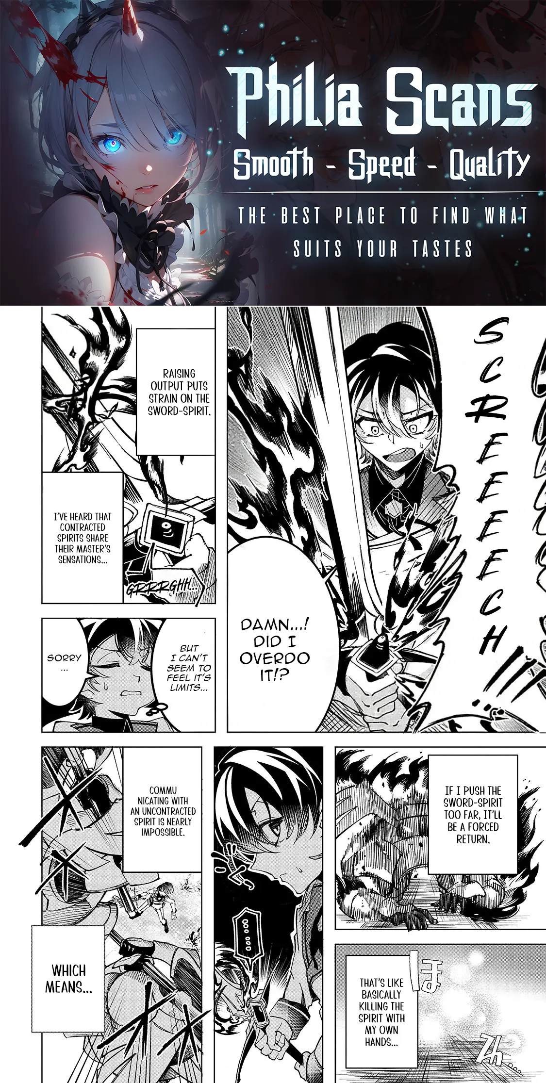 Spirit Master Who Is Thought to Be Hiding His True Ability Is Actually Always Fighting Very Seriously Chapter 4.2 page 1 - 