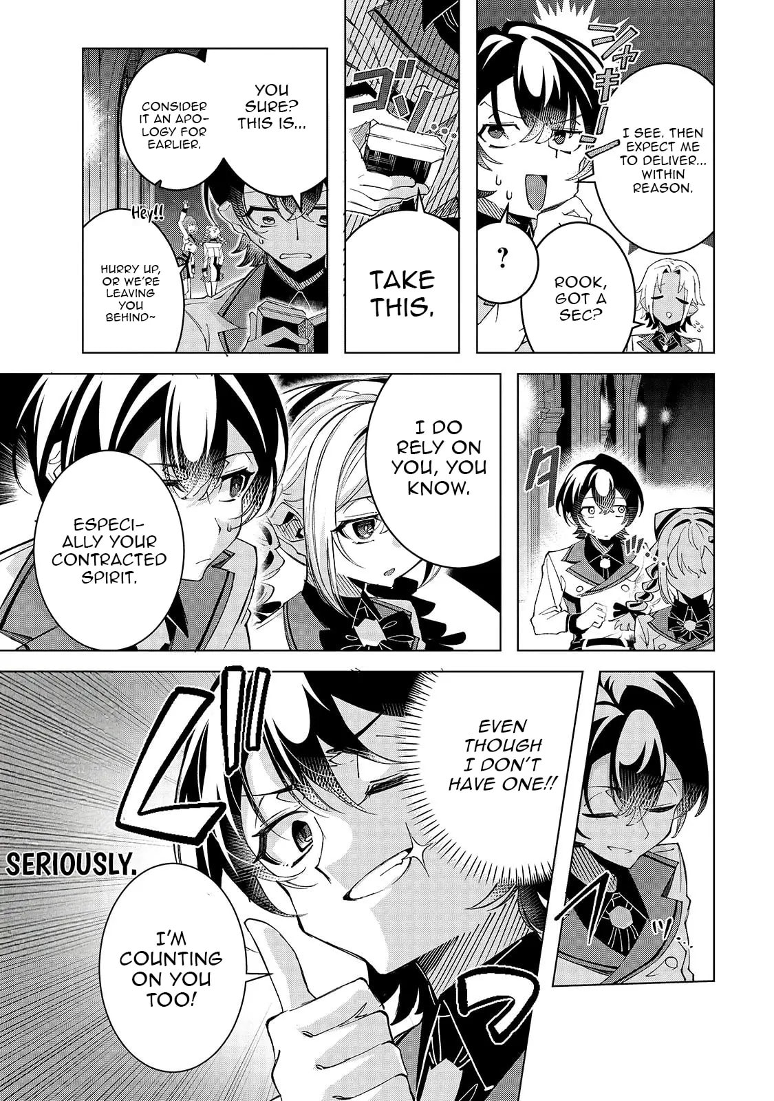 Spirit Master Who Is Thought to Be Hiding His True Ability Is Actually Always Fighting Very Seriously Chapter 5.1 page 3 - 