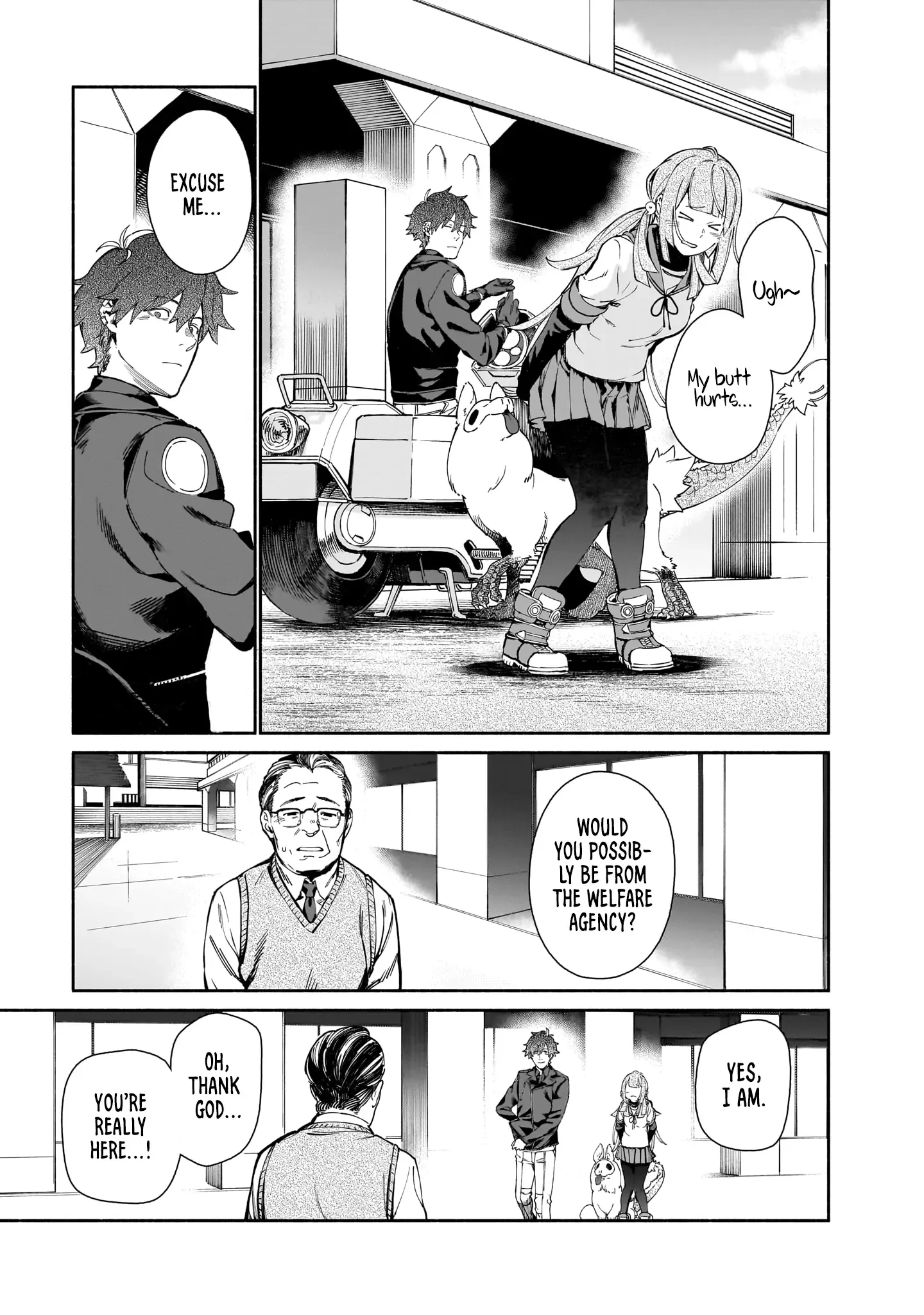 Spiritual Protection Agency, Dragon Purification Bureau, Oath Office Chapter 1 page 9 - 