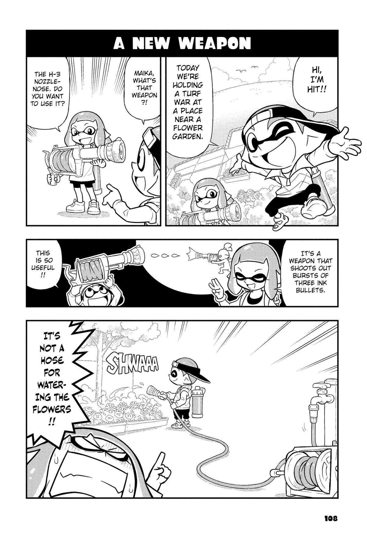 Splatoon - Squid Kids Comedy Show Chapter 1 page 110 - 