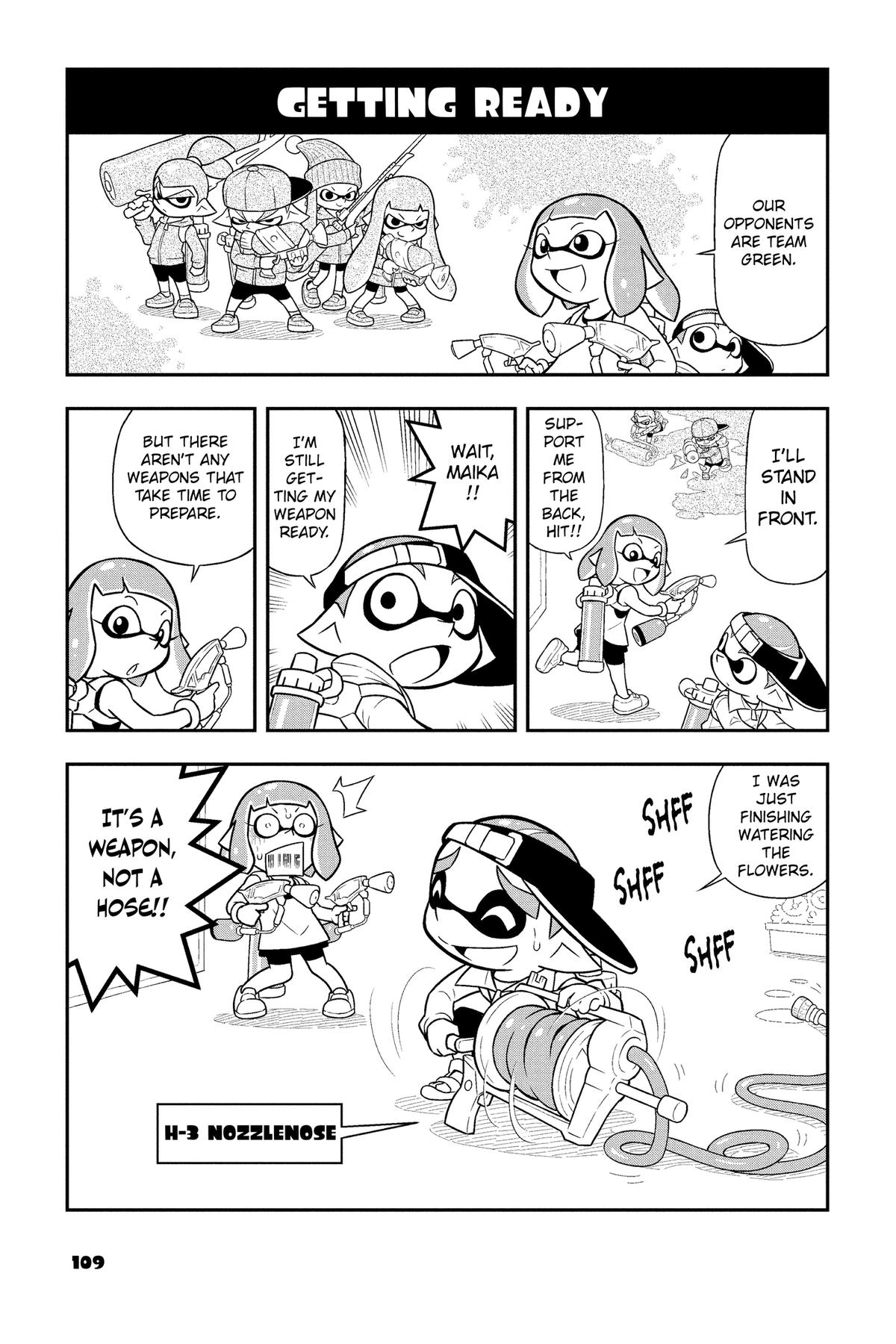 Splatoon - Squid Kids Comedy Show Chapter 1 page 111 - 