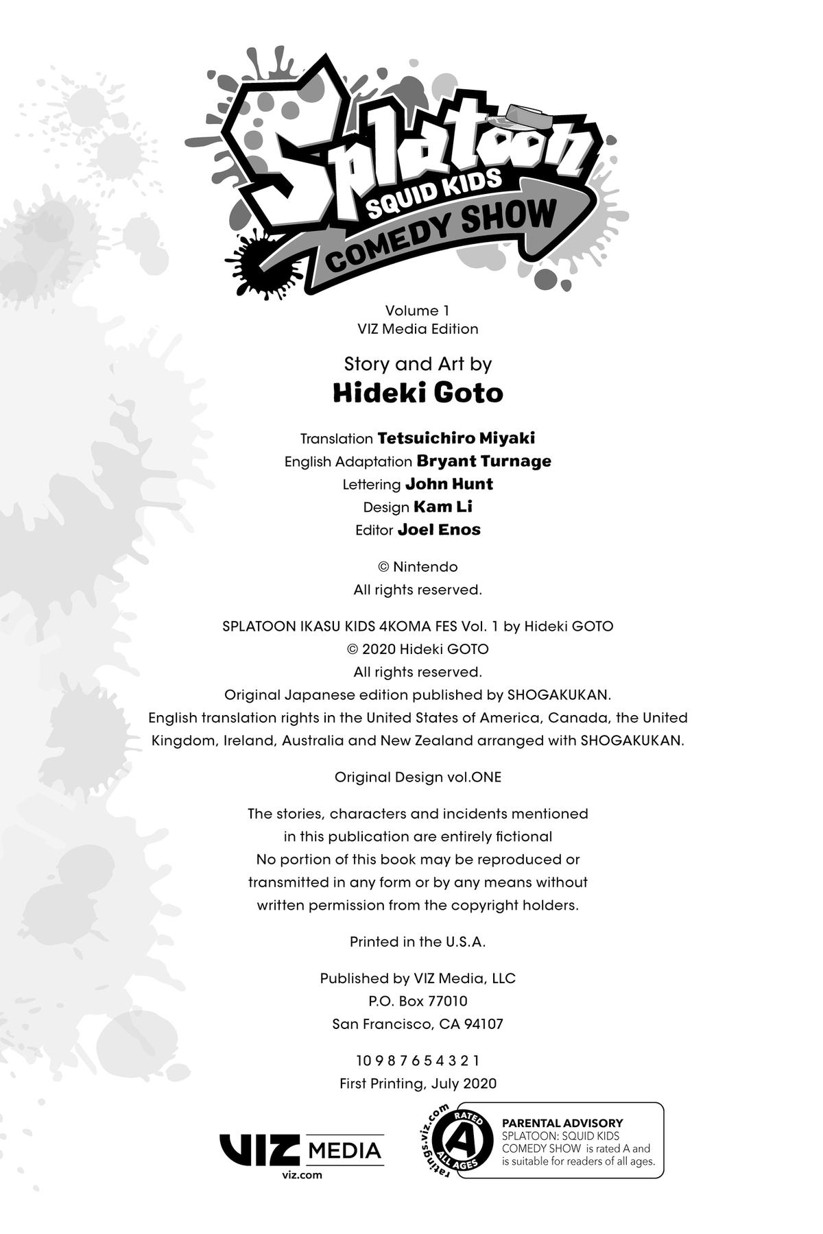 Splatoon - Squid Kids Comedy Show Chapter 1 page 4 - 