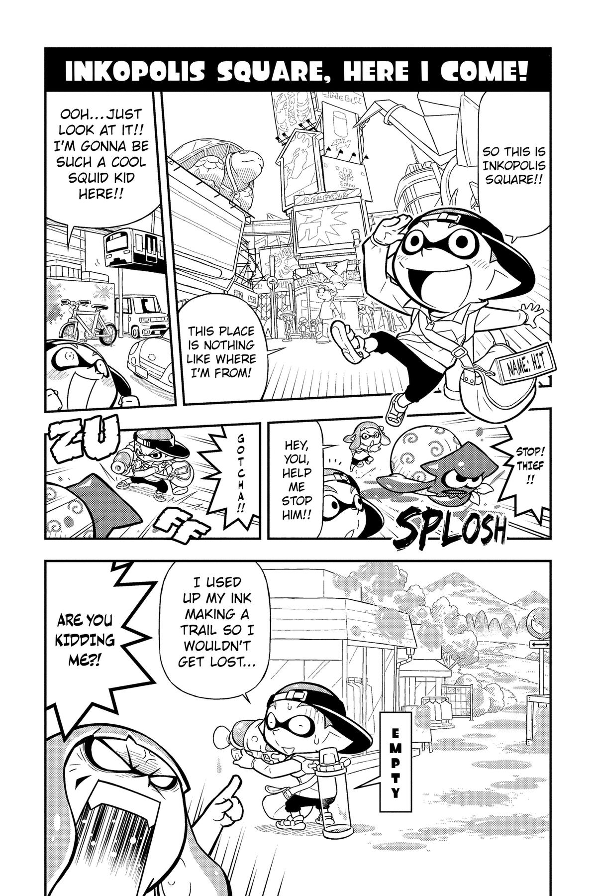 Splatoon - Squid Kids Comedy Show Chapter 1 page 8 - 