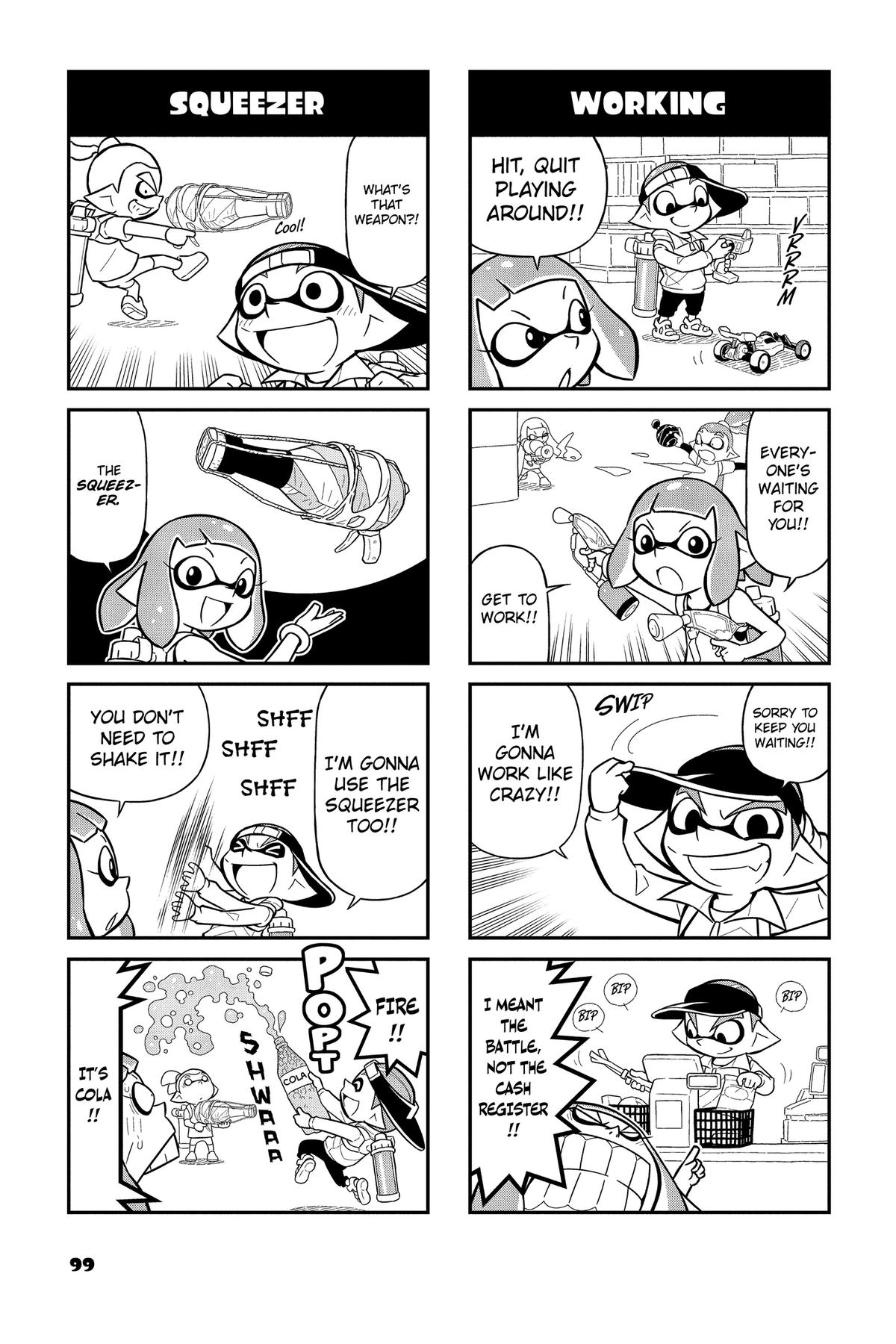 Splatoon - Squid Kids Comedy Show Chapter 2 page 101 - 