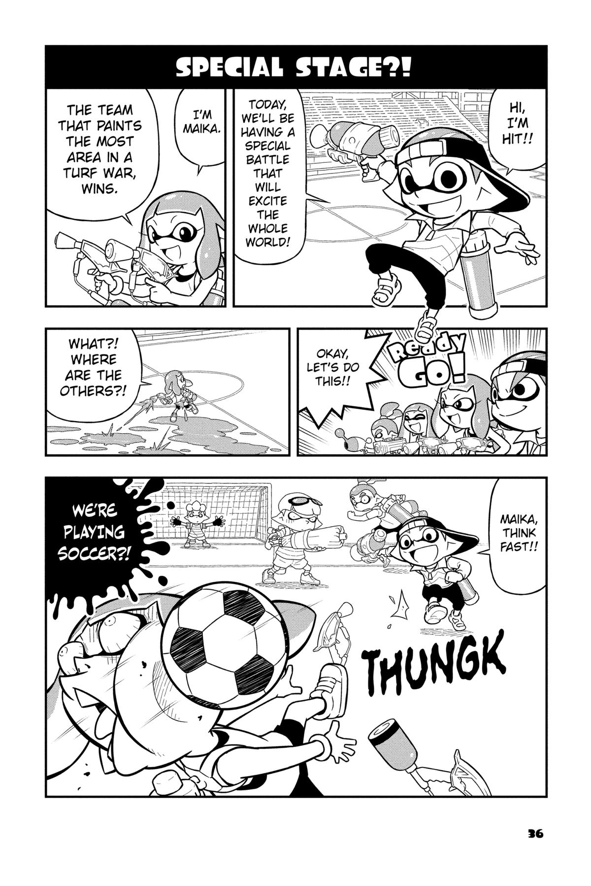 Splatoon - Squid Kids Comedy Show Chapter 2 page 38 - 