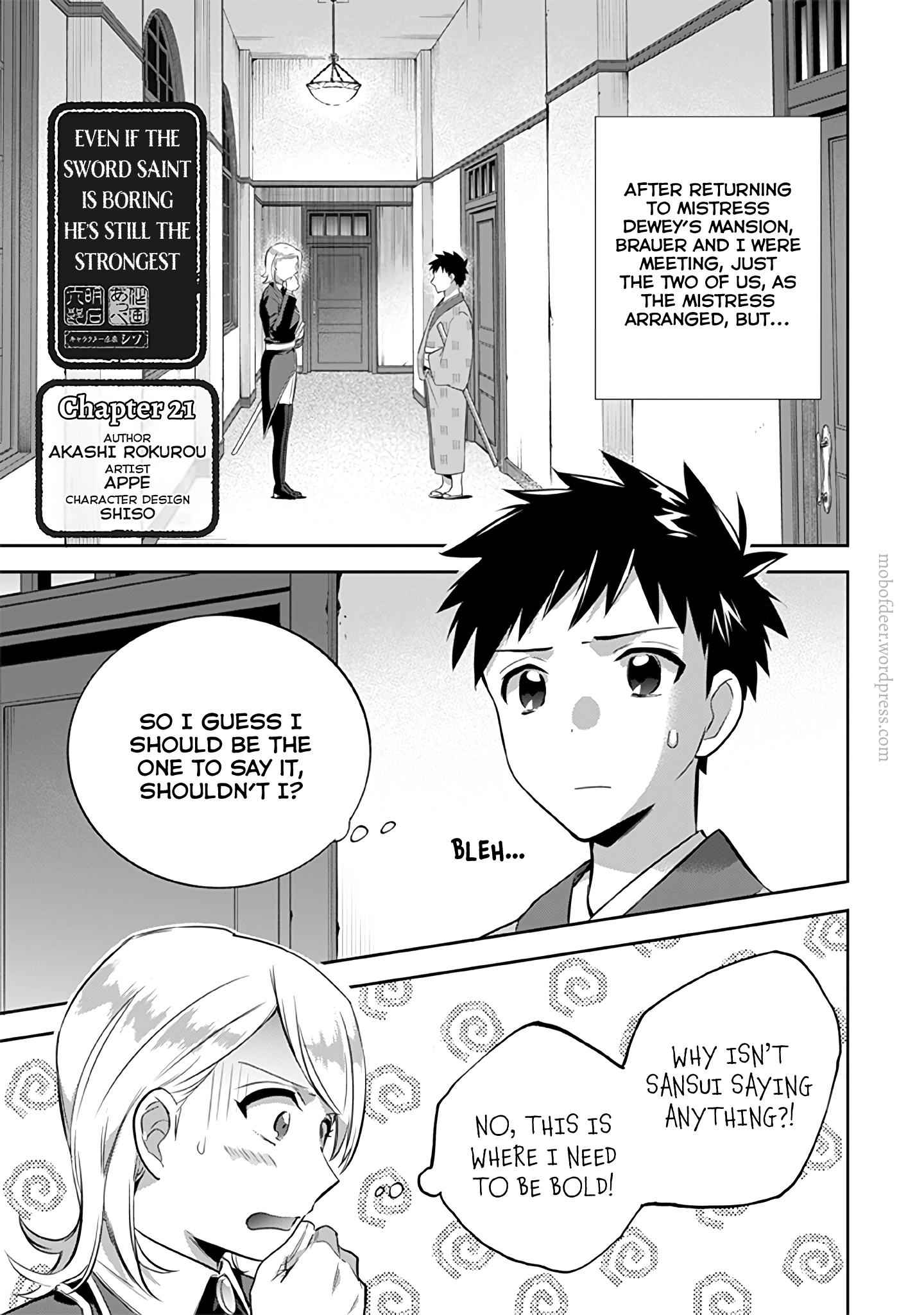 Splendid Sword Is Still The Strongest Chapter 21 page 2 - 