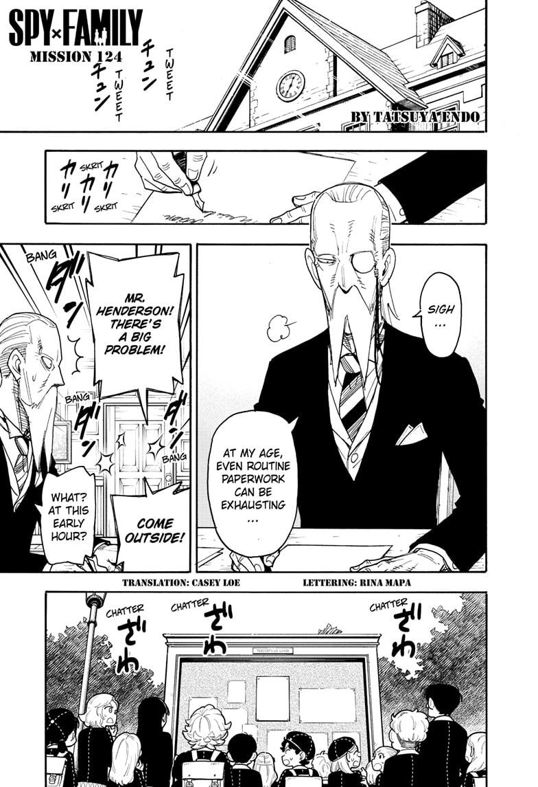SPY x FAMILY Chapter 124 page 1 - 
