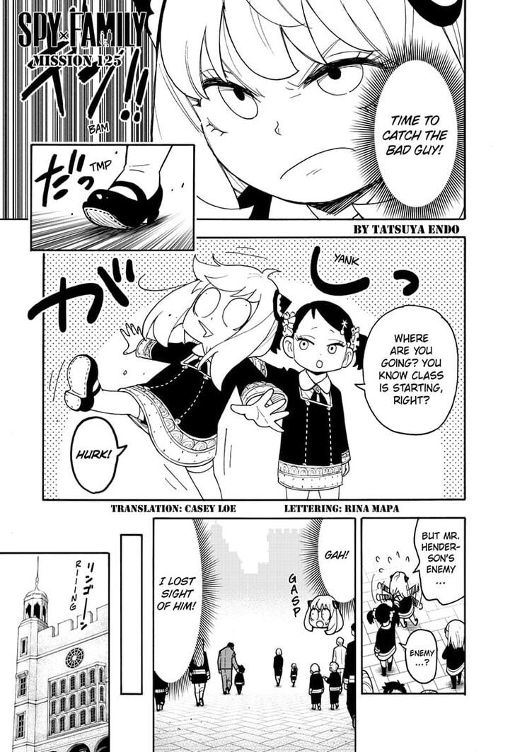 SPY x FAMILY Chapter 125 page 1 - 