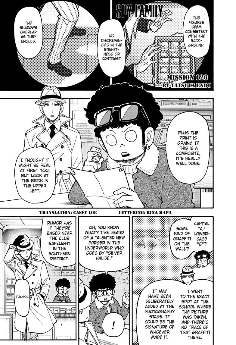 SPY x FAMILY Chapter 126 page 1 - 