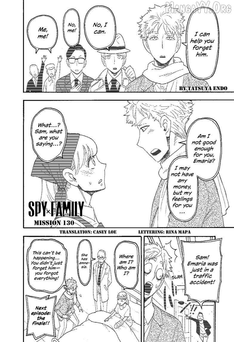 SPY x FAMILY Chapter 130 page 1 - 