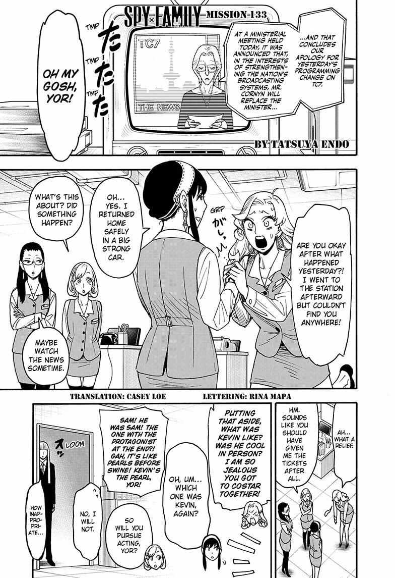 SPY x FAMILY Chapter 133 page 1 - 