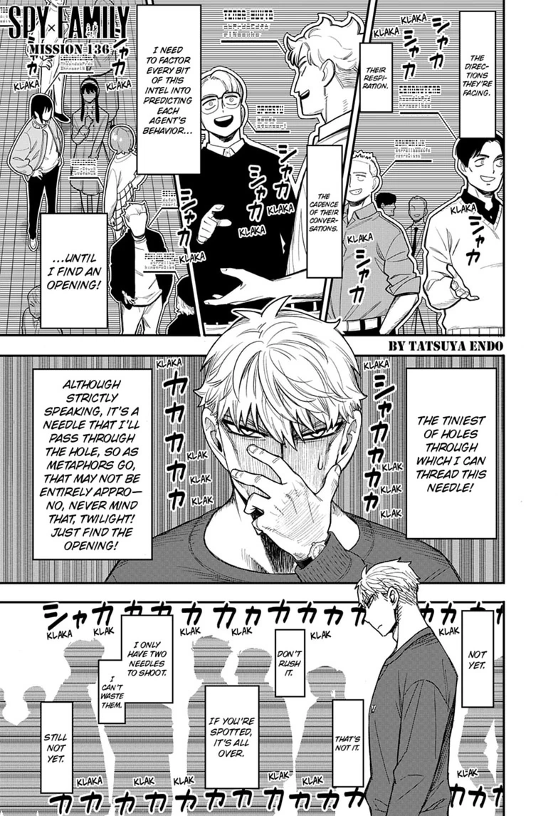 SPY x FAMILY Chapter 136 page 1 - 