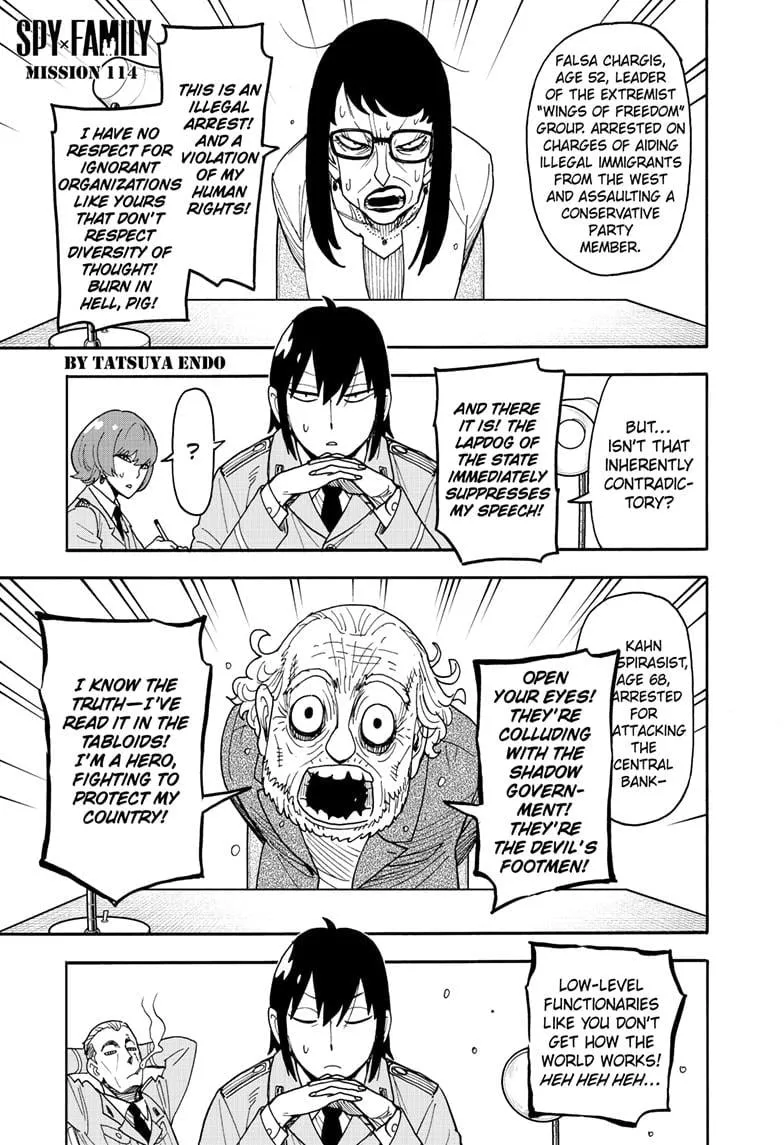 Spy×Family Chapter 114 page 1 - 