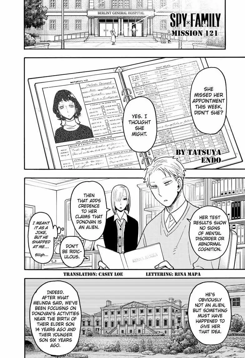 Spy×Family Chapter 121 page 1 - 