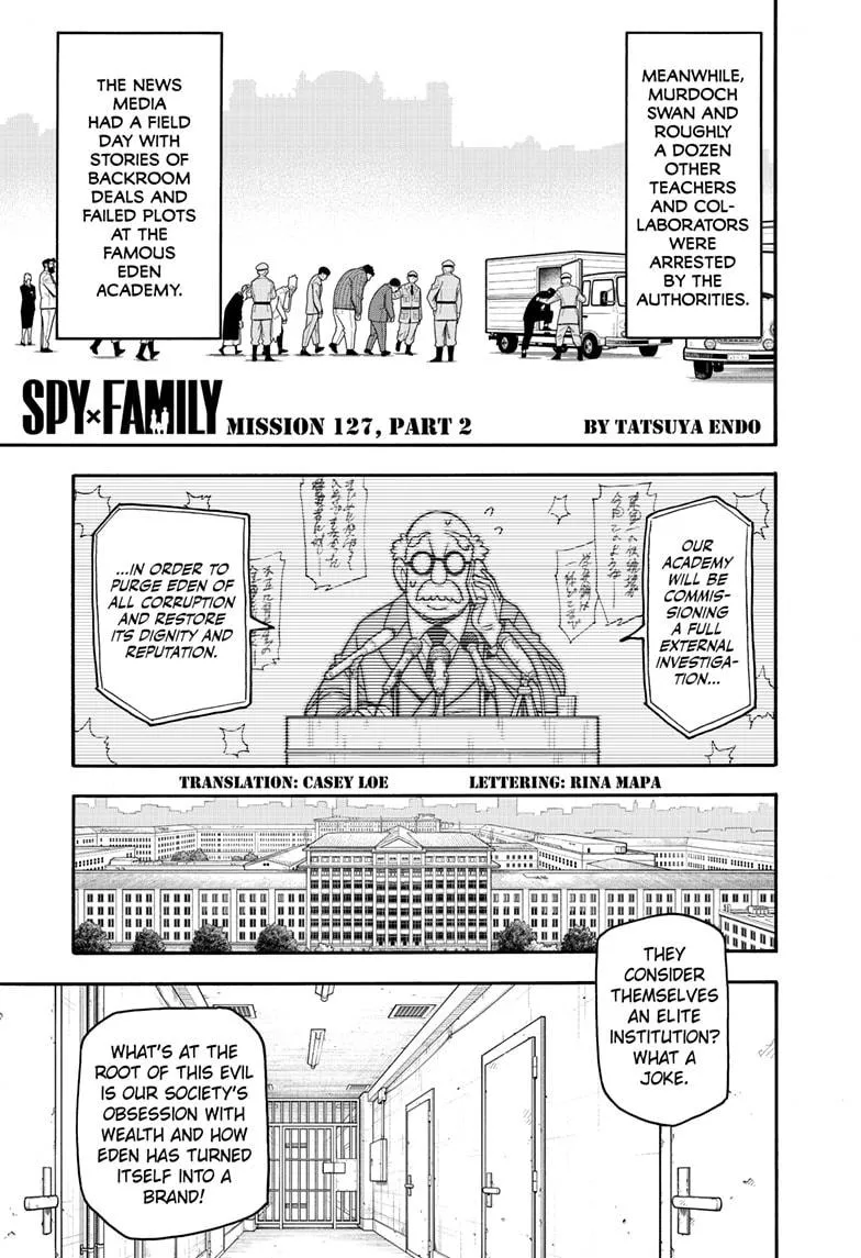 Spy×Family Chapter 127.2 page 1 - 