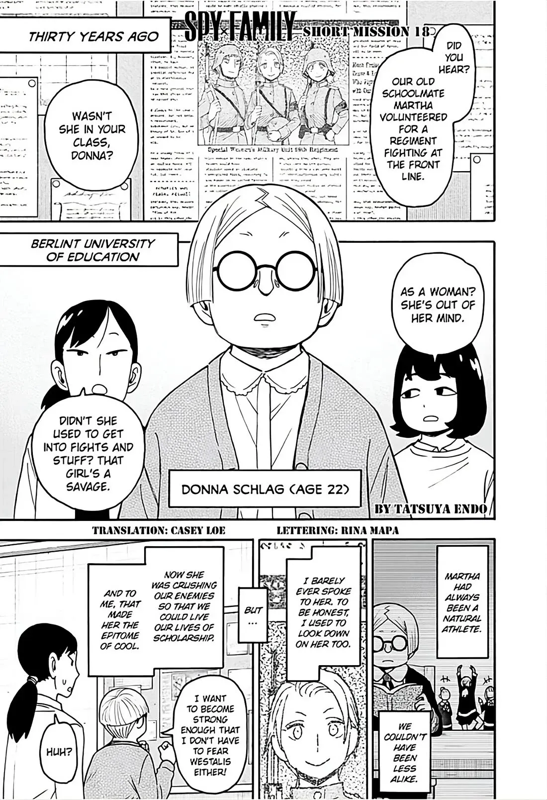 Spy×Family Chapter 127.5 page 1 - 