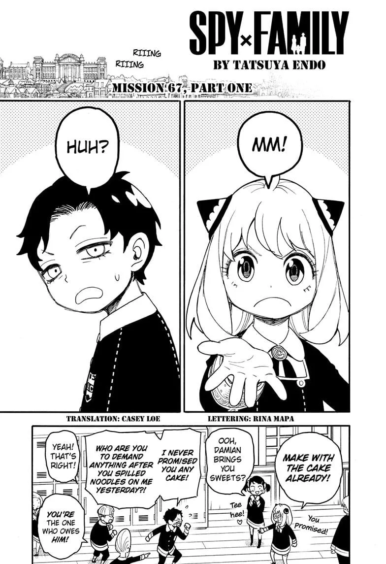 Spy×Family Chapter 67.1 page 1 - 