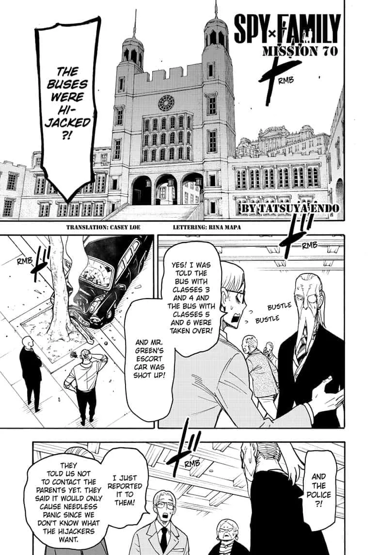 Spy×Family Chapter 70 page 1 - 