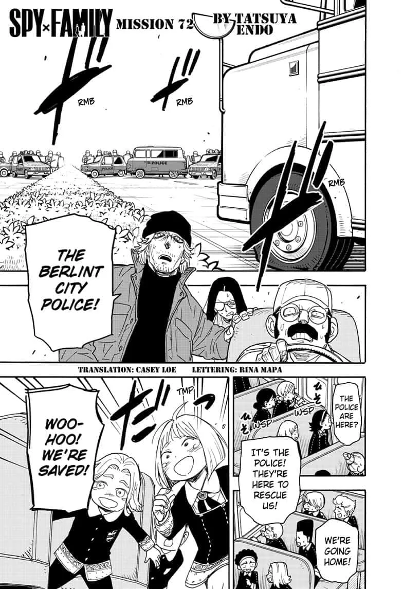 Spy×Family Chapter 72 page 1 - 