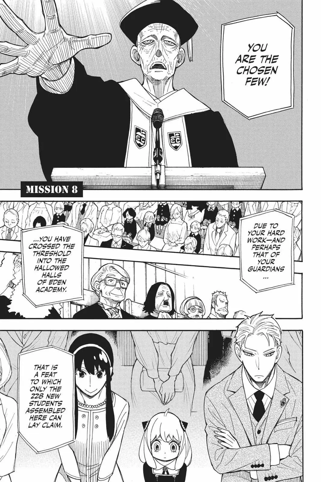 Spy×Family Chapter 8 page 1 - 