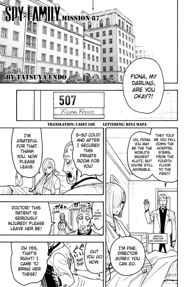 Spy×Family Chapter 87 page 1 - 