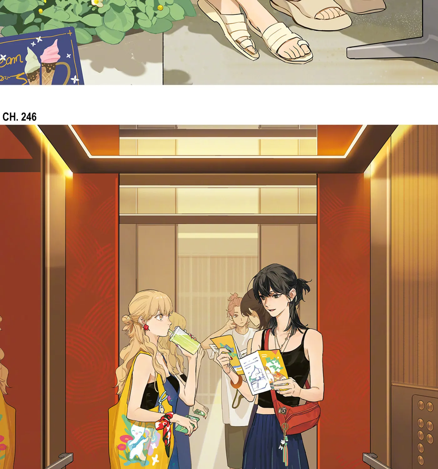 SQ: Begin W/Your Name! (Colored) Chapter 246.1 page 14 - 
