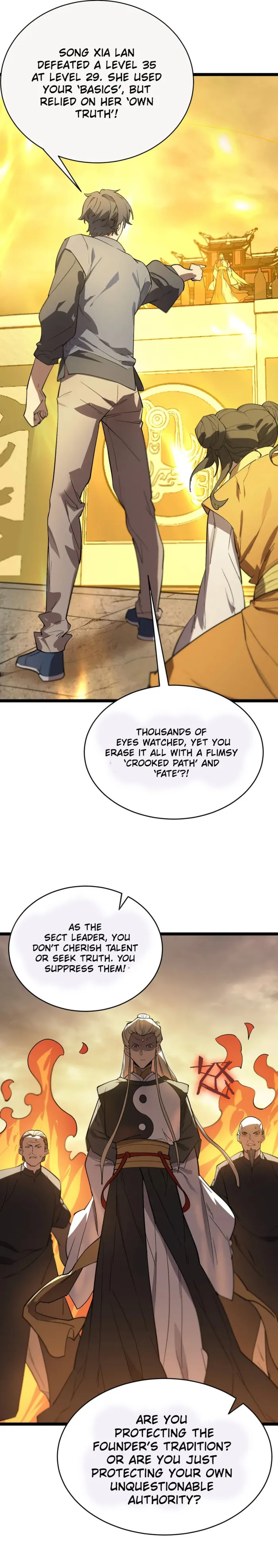SSS Grade Saint Knight Chapter 123 page 8 - 