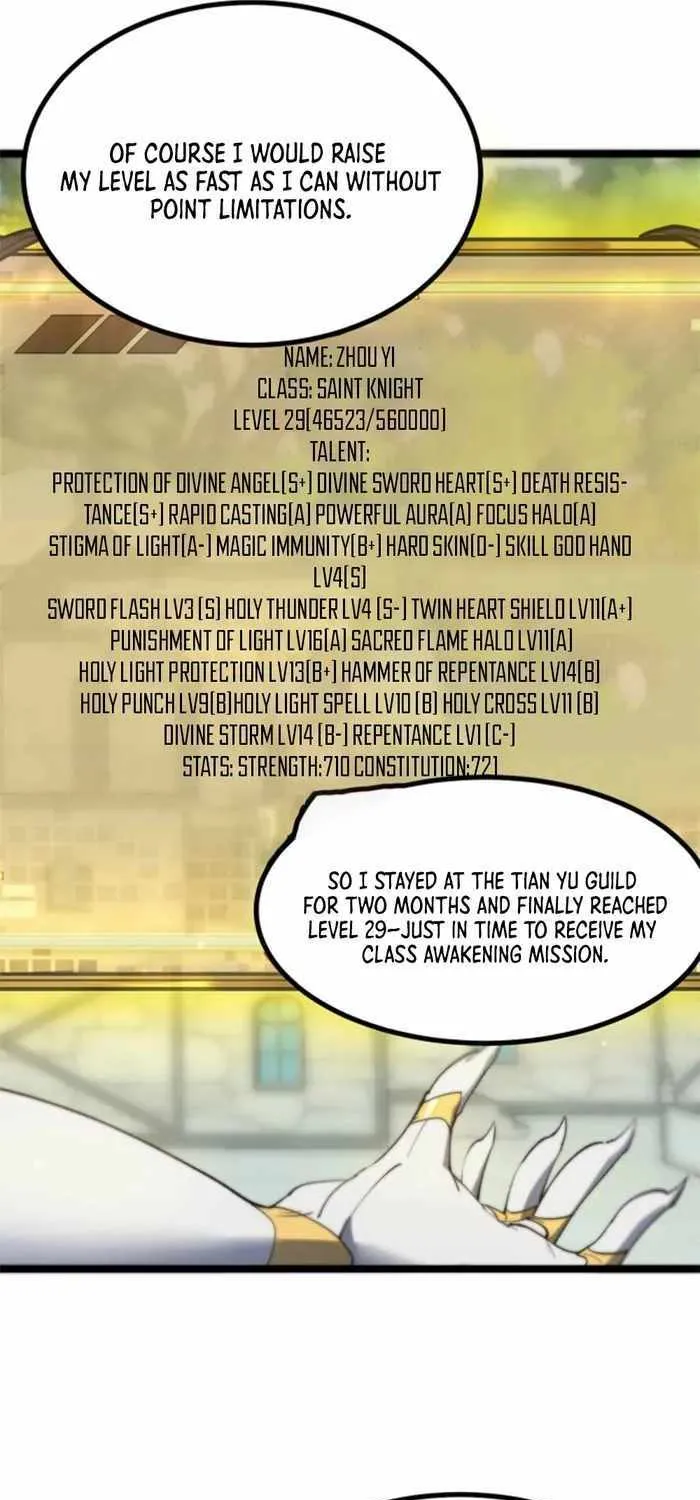 SSS Grade Saint Knight Chapter 70 page 61 - 