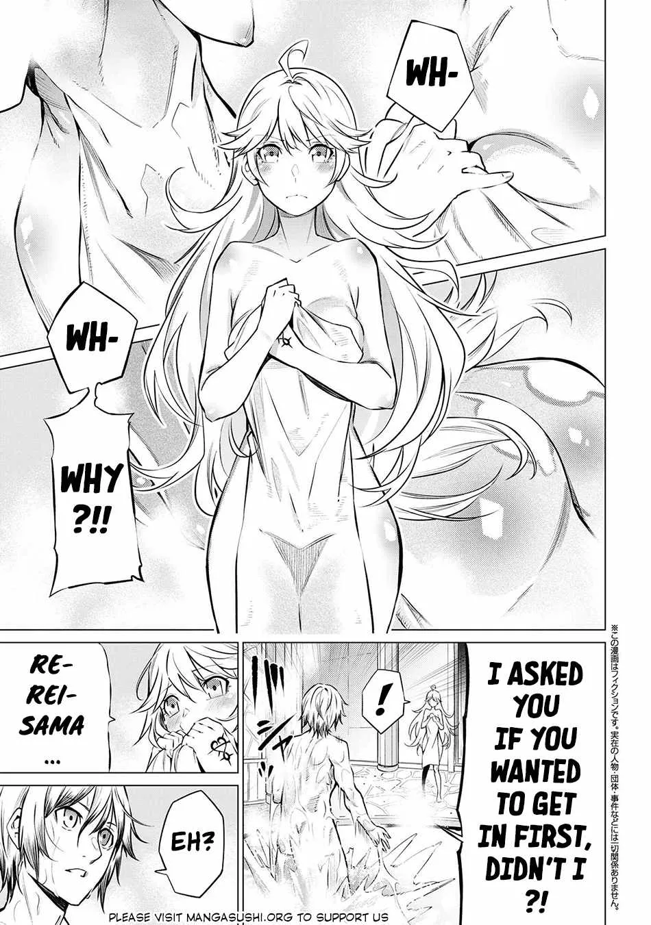 SSS RANK DUNGEON DE KNIFE ICHIHON TEWATASARE TSUIHOU SARETA HAKUMA DOUSHI: YGGDRASIL NO NOROI NIYORI JAKUTEN DEARU MARYOKU FUSOKU O KOKUFUKUSHI SEKAI SAIKYOU E TO ITARU Chapter 10 page 4 - 